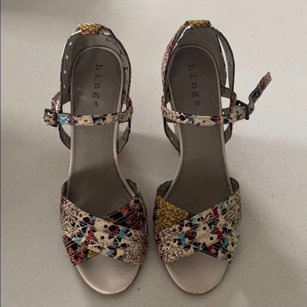 Snakeskin Sandal